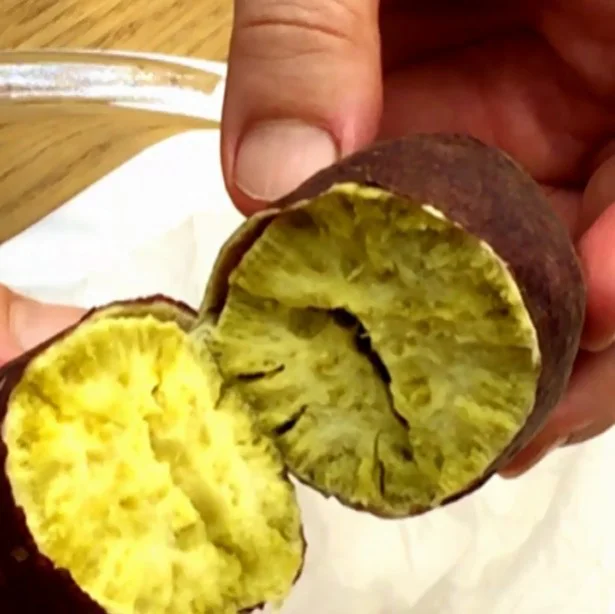 【レタス動画】おやつにどうぞ。小腹を満たすレンチン焼きいも
