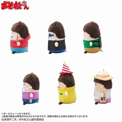 6つ子セット、横顔。全員一気に揃うのは、やはり嬉しいものである。