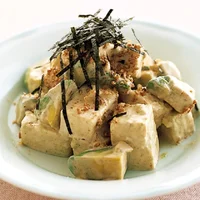 美肌食材をたくさん使った簡単サラダ「豆腐とアボカドのサラダ」