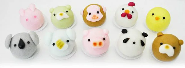 限定販売の動物まんじゅうが一般開放！？