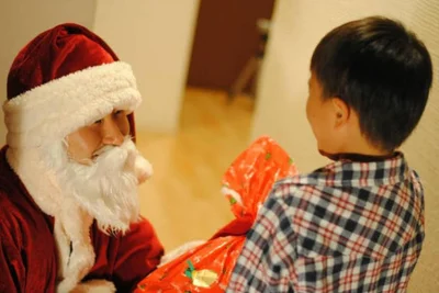 サンタが熊本の子どもたちに笑顔を届けます！