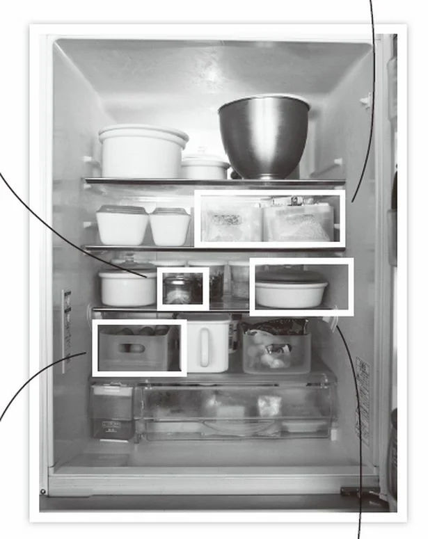 “暮らしの達人”石黒さん宅の冷蔵室。注目すべきポイントは…