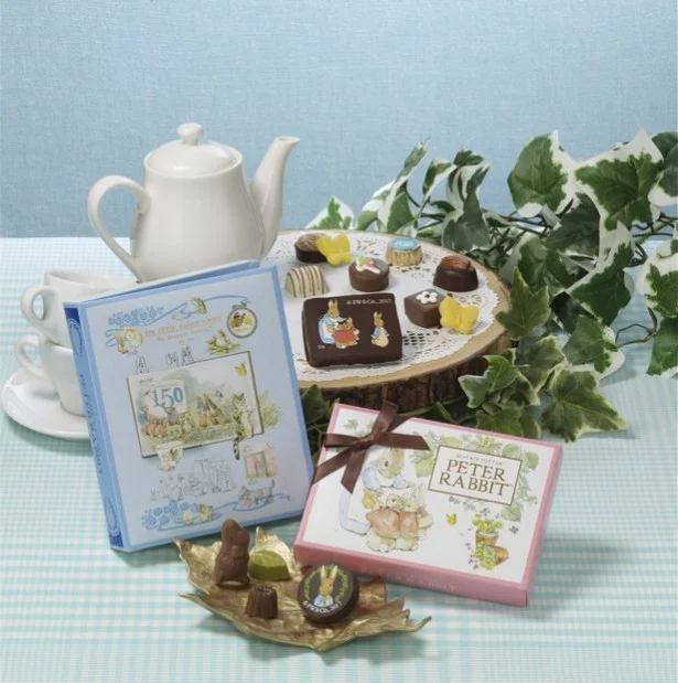 まるで絵本みたい！「ピーターラビット」が日本の老舗チョコとバレンタインにコラボ決定