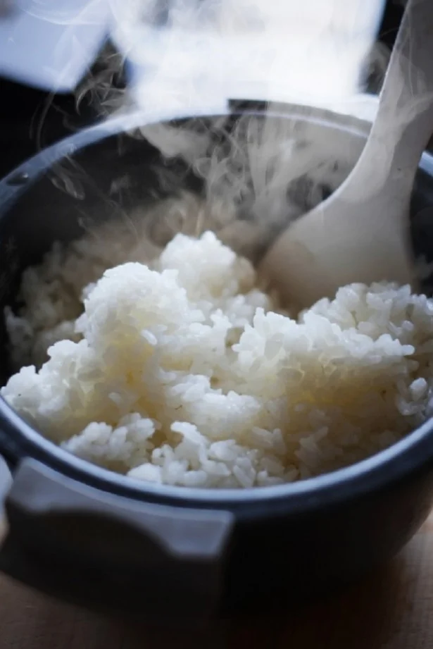 炊き立てご飯で作れば、さらに美味し！