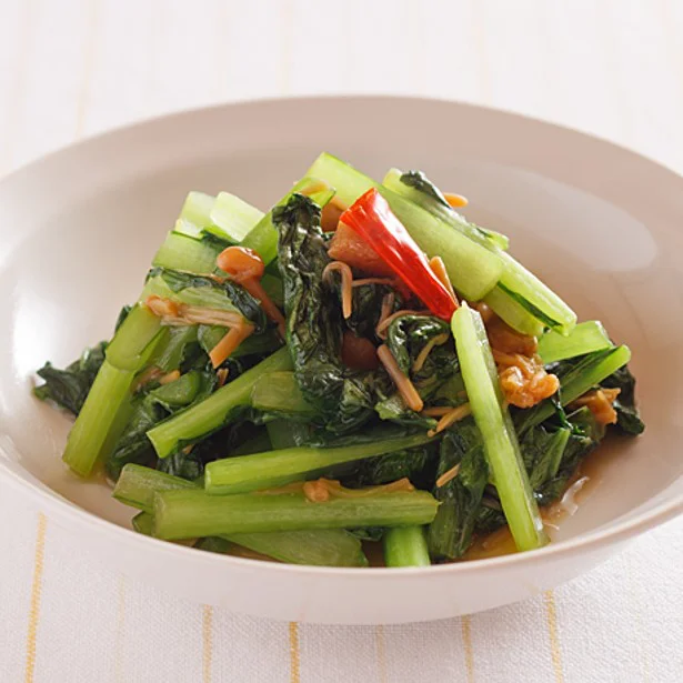 副菜やお弁当のおかずにぴったり！ 10分以内で作れる旬の小松菜を使った時短小鉢5選