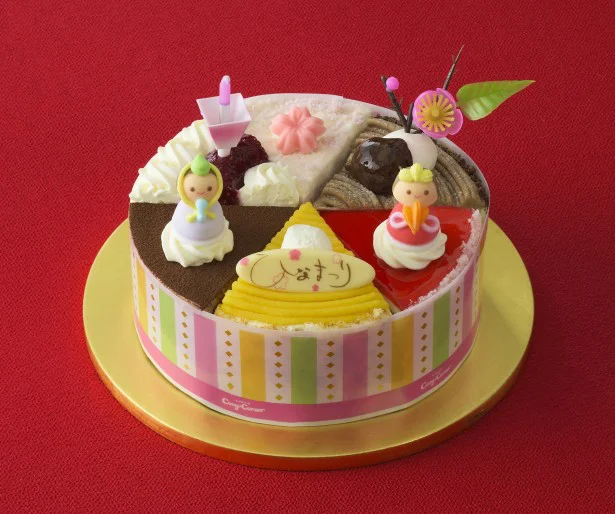 バレンタインの次はひな祭り！ 女の子のお祝いにぴったりのケーキが勢揃い