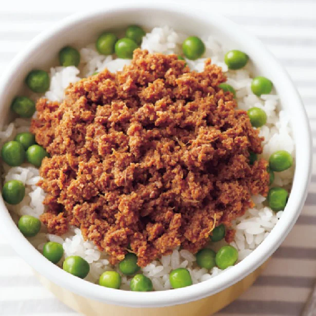 すりおろし野菜のキーマカレー弁当