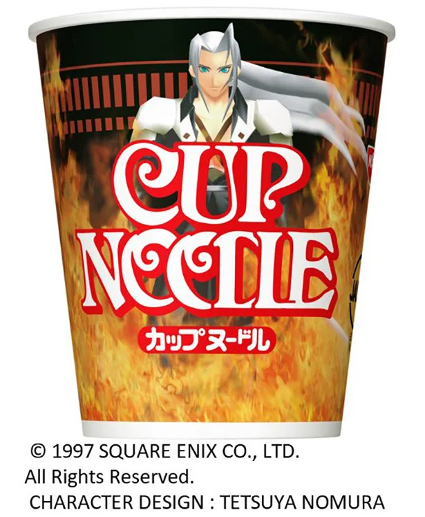 往年のファン胸熱！ 「FF」シリーズ歴代ボスが限定カップヌードルに
