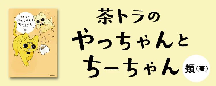 茶トラのやっちゃんとちーちゃん