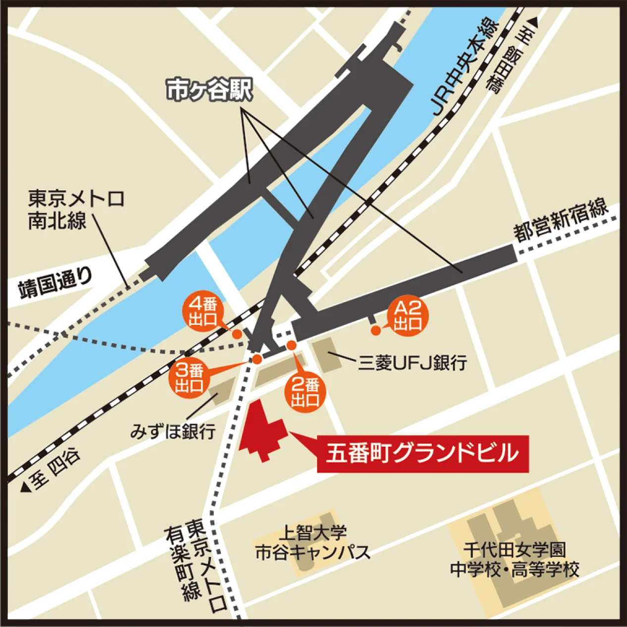 株式会社毎日が発見へのアクセスマップ