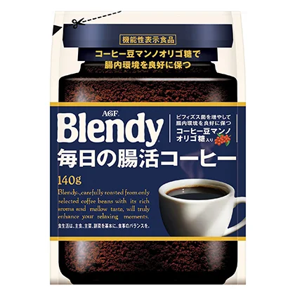 「ブレンディ」 毎日の腸活コーヒー 袋140g×2点セット