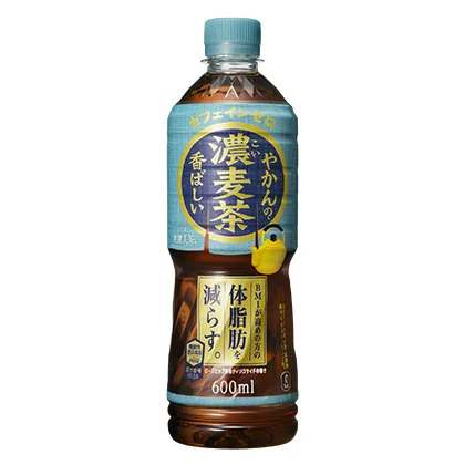「やかんの濃麦茶 from 爽健美茶」600mlPET　1ケース