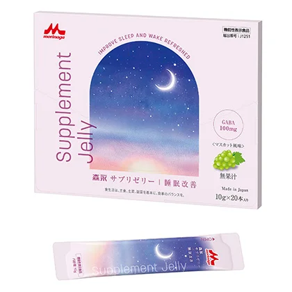 「森永サプリゼリー 睡眠改善」