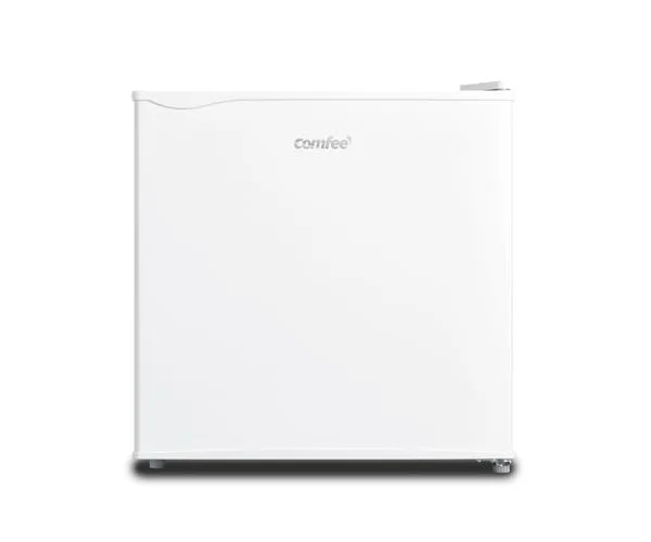 COMFEE' 冷蔵庫 45L 幅47.2cm 右開き コンパクト 温度調節 静音 省エネ 小型 一人暮らし RCD45WH/E ホワイト