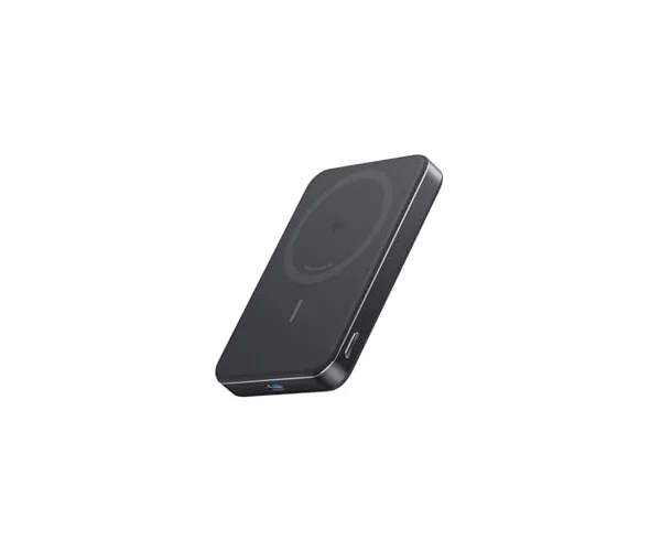 Anker MagGo Power Bank (10000mAh, Slim) Qi2認証 ワイヤレス充電 最大出力15W MagSafe対応 マグネット式ワイ…