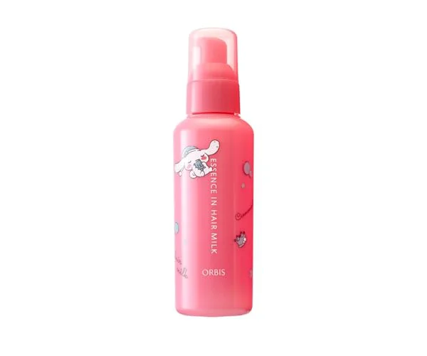ORBIS(オルビス) エッセンスインヘアミルク サンリオキャラクターズ 限定コラボデザイン ボトル入り 140g(洗い流さないトリートメント)