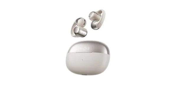Shokz OpenDots ONE イヤーカフ型オープンイヤーイヤホン ワイヤレス bluetooth 左右の区別なし グレー