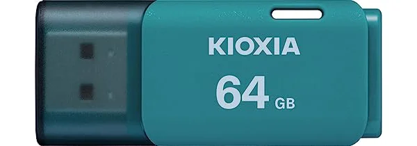 KIOXIA(キオクシア)【日本製】USBフラッシュメモリ 64GB USB2.0 国内サポート正規品 KLU202A064GL