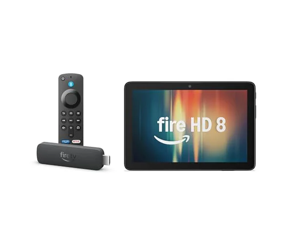 【まとめ買い】Amazon Fire TV Stick 4K Select + Amazon Fire HD 8 タブレット - 32GB ブラック