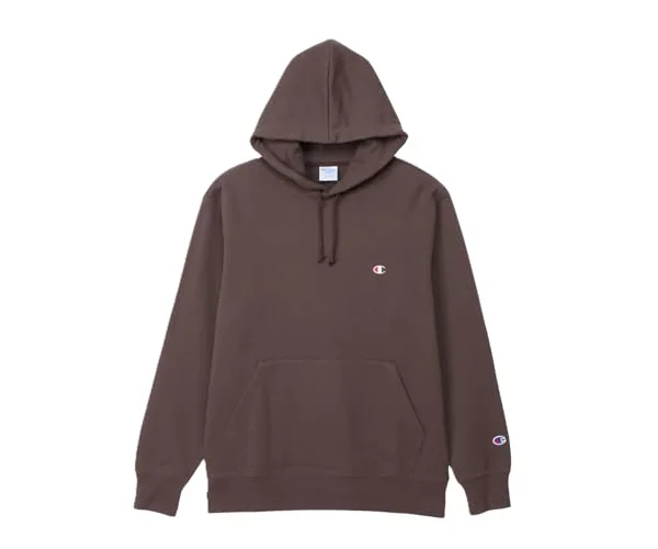 パーカー 長袖 裏毛 ワンポイントロゴ 刺繍 フーデッドスウェットシャツ C3-W101Z-054-S