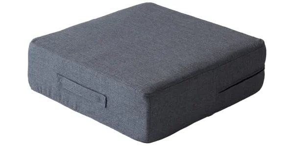 SAKODA スプリングキューブ トランポリンクッション 58×58cm ポケットコイル クッション トランポリン 静音 大きめ 高反発 おしゃれ (1個, チ…