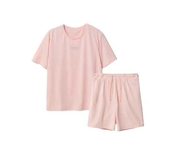 [TENTIAL] BAKUNE Dry Women's [ バクネ ] 上下セット(半袖・ショートパンツ) 一般医療機器 リカバリーウェア レディース ピンク…