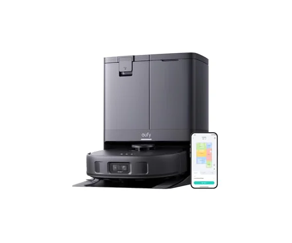 Anker Eufy (ユーフィ) X10 Pro Omni (ロボット掃除機) 【加圧式デュアル回転モップ搭載/自動ゴミ収集ステーション/モップの自動洗浄・乾…