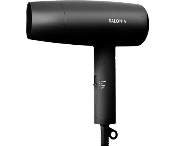 SALONIA サロニア スピーディーイオン ドライヤー 大風量 速乾 軽量 マイナスイオン ヘアドライヤー SL-013AB ブラック【Amazon.co.j…