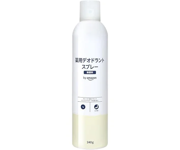by Amazon 薬用デオドラントスプレー 240ｇ無香料