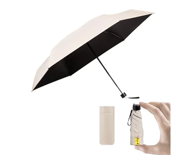 【2025新登場】 日傘 折りたたみ傘 UVカット 遮光 遮熱 晴雨兼用 超軽量 コンパクト 紫外線遮断 日焼け防止 耐風撥水 梅雨対策 携帯便利 収納ポーチ付…