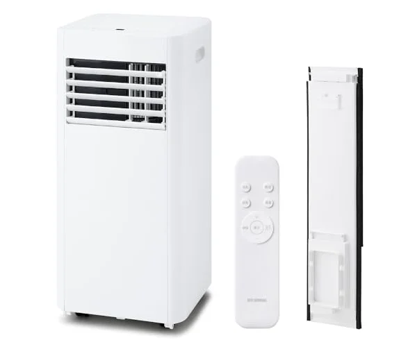 【設置工事不要】 アイリスオーヤマ エアコン スポットクーラー 4.5~7畳 冷風 送風 換気 除湿 梅雨対策 IPP-2225U ホワイト コンパクト