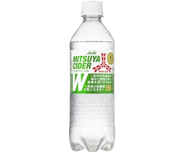 三ツ矢サイダーW 485ml×24本 [トクホ] [サイダー][アサヒ飲料]