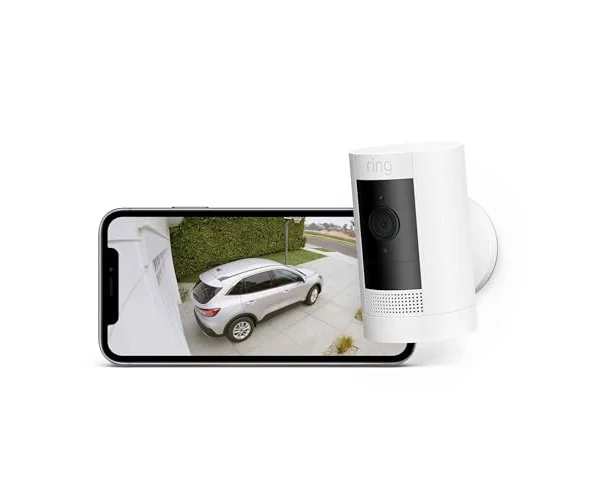 【2023年度グッドデザイン賞受賞】Ring Stick Up Cam Battery (リング スティックアップカム バッテリーモデル) | 外出先からも見守…