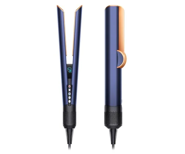 Dyson(ダイソン) ドライヤー Dyson Airstrait™ストレイトナー ダークブルー／コッパー (HT01 DBBC) 大風量 速乾 ストレート ヘ…