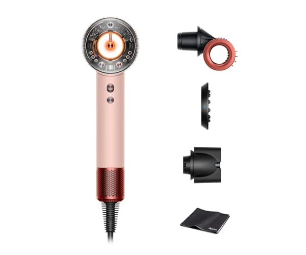 Dyson(ダイソン) ドライヤー Dyson Supersonic Nural™ Shineヘアドライヤー 大風量 速乾 スカルプケア (HD16 KP AM…