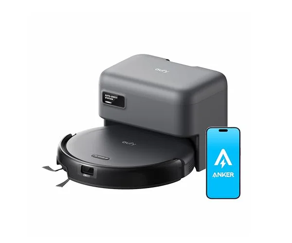 【超薄型】Anker Eufy (ユーフィ) Robot Vacuum Auto-Empty C10 (ロボット掃除機) 【小型/自動ゴミ収集ステーション/伸縮…