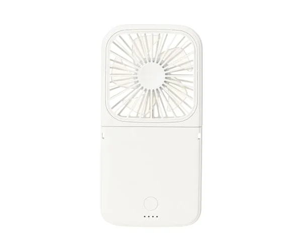 【2026年モデル】 Francfranc フランフラン フレ スマートハンディファン ホワイト 携帯扇風機 風量5段階調整 二つ折り可能 モバイルバッテリー …