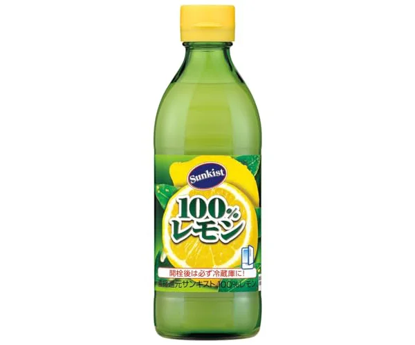 ミツカン サンキスト100%レモン 500ml レモン果汁 レモン汁 ボトル