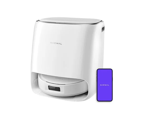 【家電批評A評価】 Narwal(ナーワル) Freo Proロボット掃除機 吸引・水拭き両用 10,000Pa強力吸引力 デュアルフロー絡まりゼロ お手入れ不…