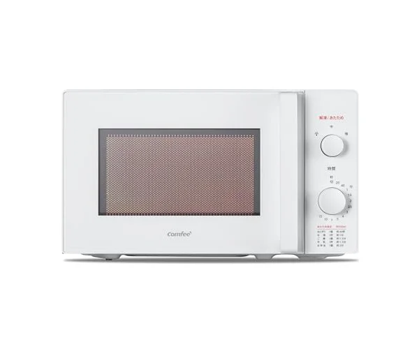 コンフィー(COMFEE') 電子レンジ 17L ターンテーブル 単機能 光るダイヤル式 全国対応 【メーカー保証2年】簡単操作 一人暮らし/家庭向/お年寄り …