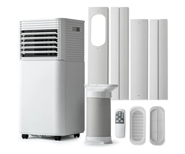 タンスのゲン スポットクーラー 家庭用【猛暑対応モデル】パワフル2.3kW 6-10畳 除湿機能 25L/日【窓パネル×4 テラス窓にも対応！】移動式エアコン …