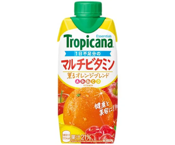トロピカーナ エッセンシャルズ マルチビタミン 330ml ×12本 ドリンク 飲み物 飲料