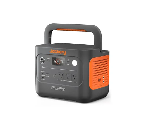 Jackery (ジャクリ) ポータブル電源 1000 New 1070Wh 業界トップの軽さとコンパクトボディ 1時間満充電 リン酸鉄 10年長寿命 定格出力…