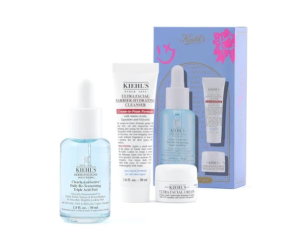 Kiehl's(キールズ) 水色ピールセラム ホリデーセット 導入美容液 角質ケア 毛穴 美容液 無香料 ギフト クリスマス 正規品