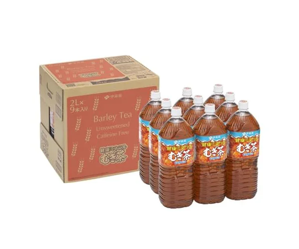 【Amazon.co.jp限定】 伊藤園 RROボックス 健康ミネラルむぎ茶 2L×9本 ペットボトル