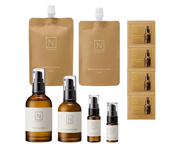 【2026年福袋】N organic Basic スキンケア福袋 (化粧水 乳液 ビタミンC美容液) 10点セット 保湿力 ハリ 乾燥肌 敏感肌 肌荒れ 柑橘系…