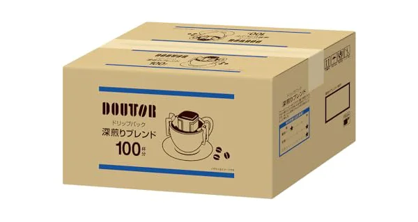 ドトールコーヒー ドリップパック 深煎りブレンド100P