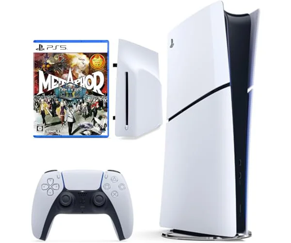 PlayStation 5 デジタル・エディション日本語専用モデル + ディスクドライブ + メタファー:リファンタジオ セット【Amazon.co.jp限定】…