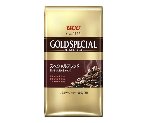 ゴールドスペシャル UCC スペシャルブレンド コーヒー(粉) 1000g【挽き豆】【焙煎】