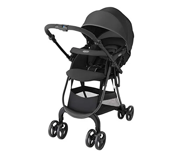 Graco(グレコ) A型ベビーカー シティスター GB 1か月~36か月まで 軽量 両対面 (ブラックウォーブン) 2120616